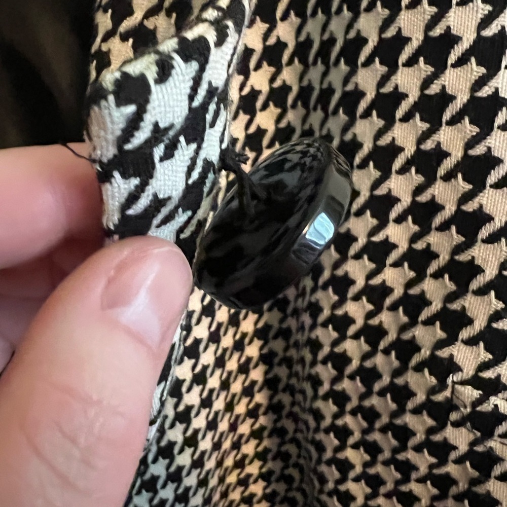 Worthington Houndstooth Jacket Size Medium - Picture 12 of 13